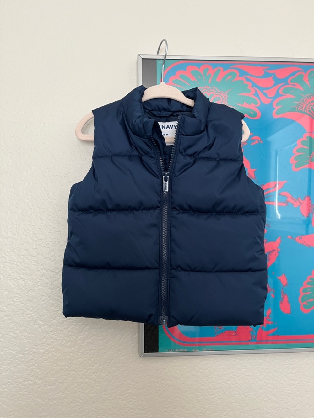 NWOT Old Navy 12-18M Navy Blue Puffer Vest